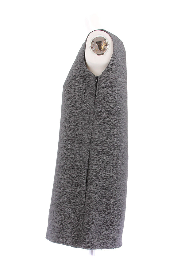 Robe courte grise