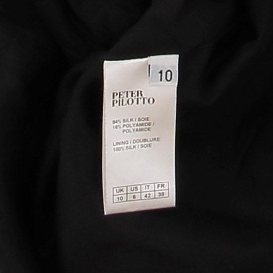 Robe en soie imprimée