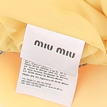 Robe jaune