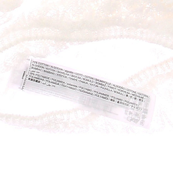 Robe en maille blanche