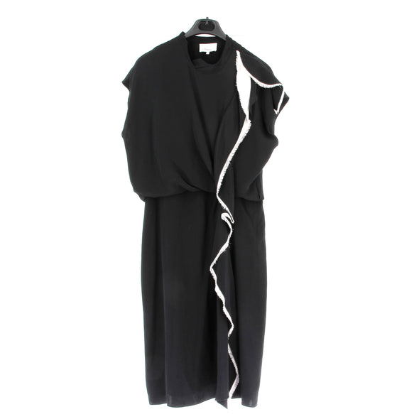 Robe en soie noire