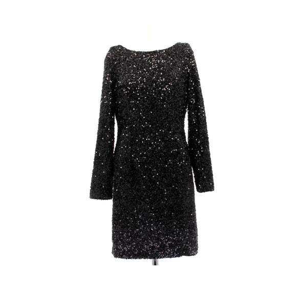 Robe en soie à sequins