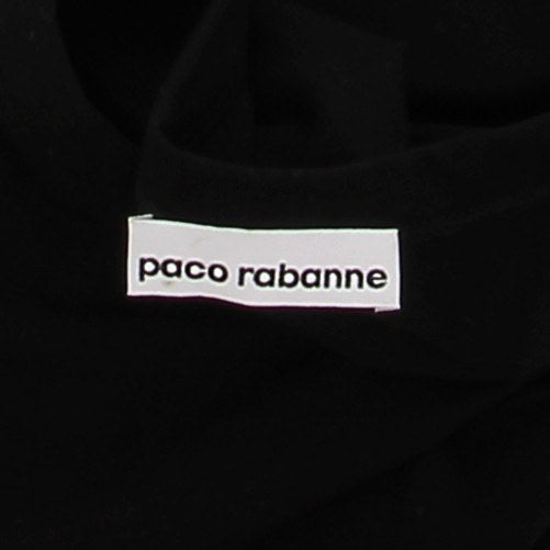 Robe asymétrique noire