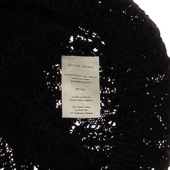 Robe noire "Evan"