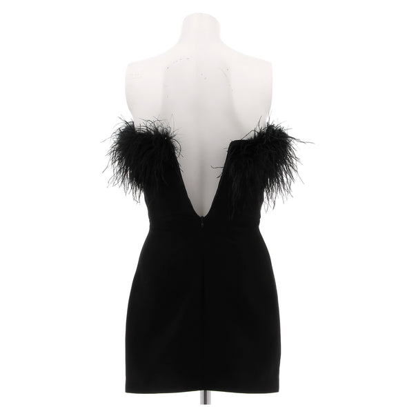 Robe bustier noir