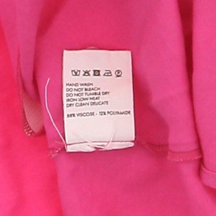 Robe chemise rose
