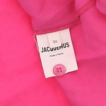 Robe chemise rose