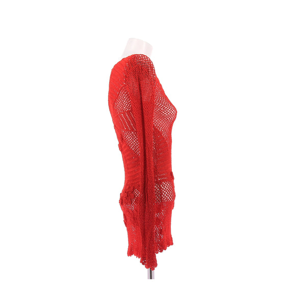 Mini robe rouge