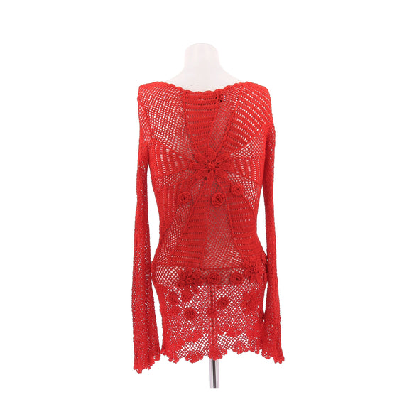 Mini robe rouge