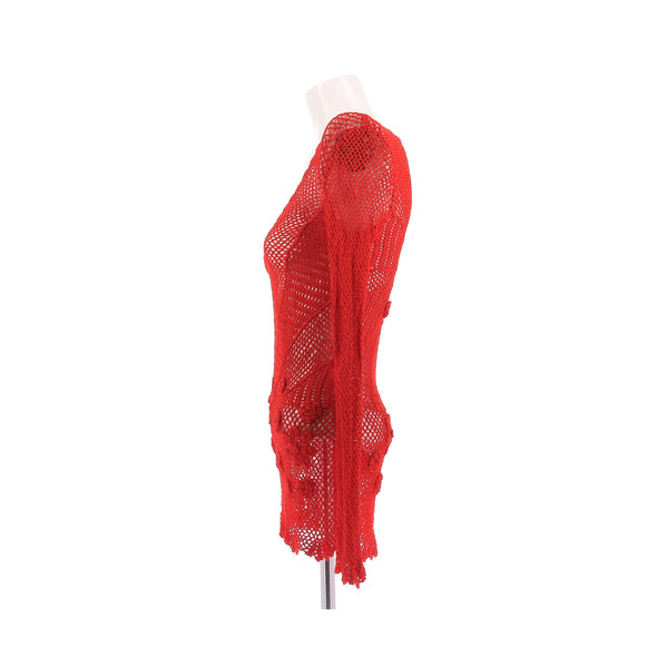Mini robe rouge