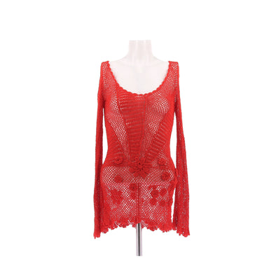 Mini robe rouge