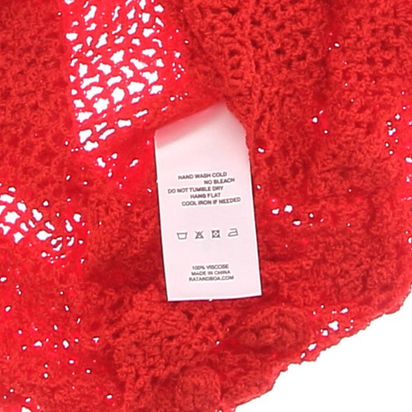 Mini robe rouge