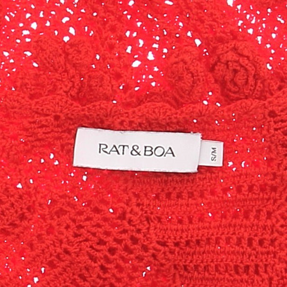 Mini robe rouge