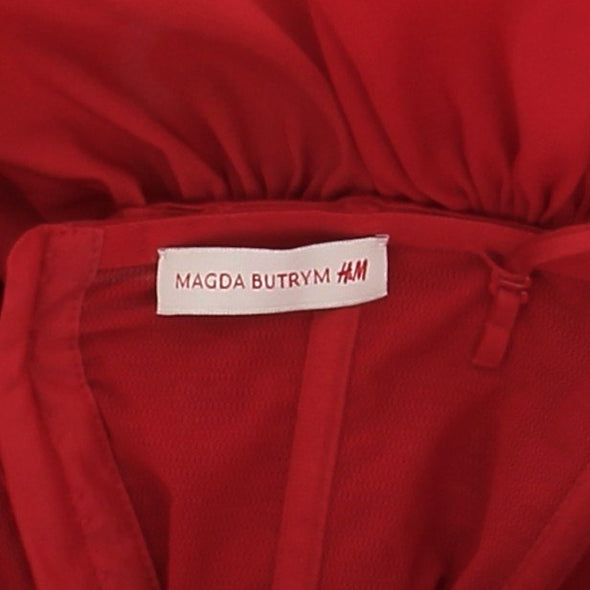 Robe ébouriffée rouge