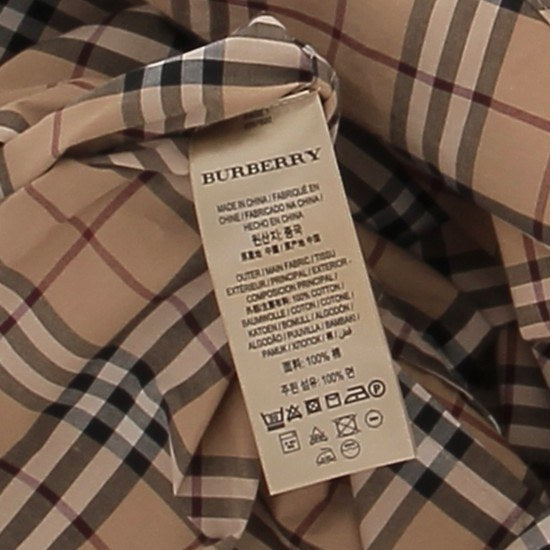 Robe tartan beige