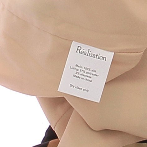 Robe en soie imprimée