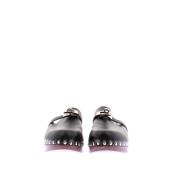Sabots noirs "Carlotta"