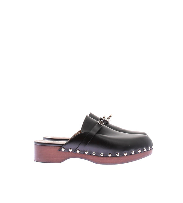 Sabots noirs "Carlotta"