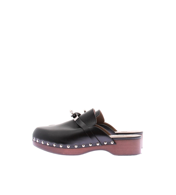 Sabots noirs "Carlotta"