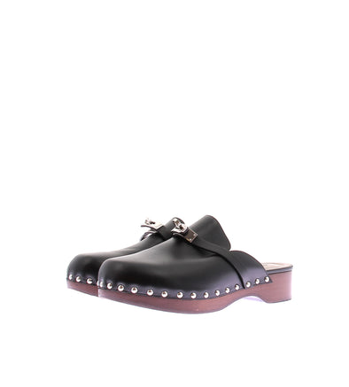 Sabots noirs "Carlotta"