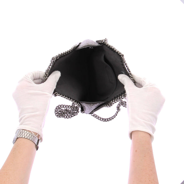 Sac à main argenté "Falabella"
