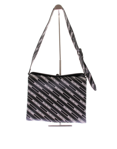 Sac à bandoulière noir et blanc