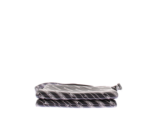 Sac à bandoulière noir et blanc