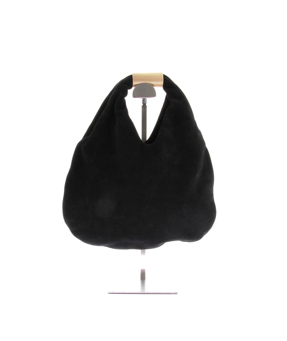 Sac "Rémi" en daim noir