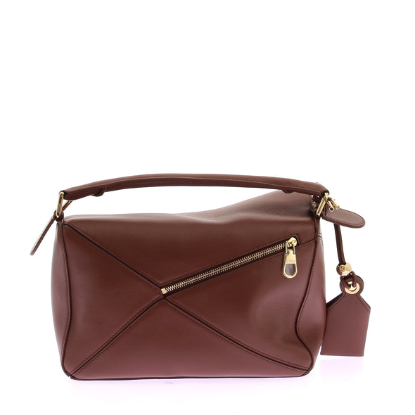 Sac à main en cuir "Petit Puzzle"