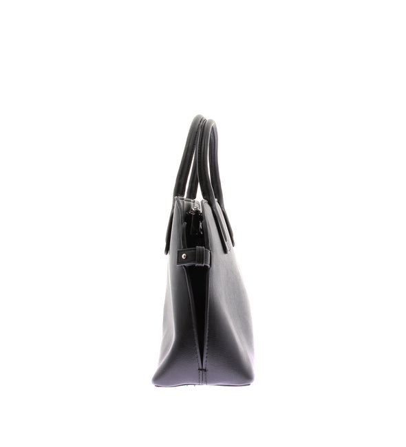 Sac à main en cuir noir
