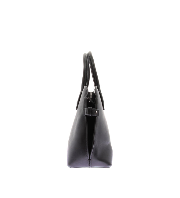 Sac à main en cuir noir