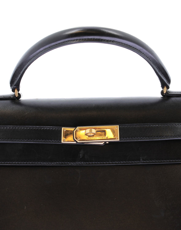 Sac à main en cuir "KELLY 32"