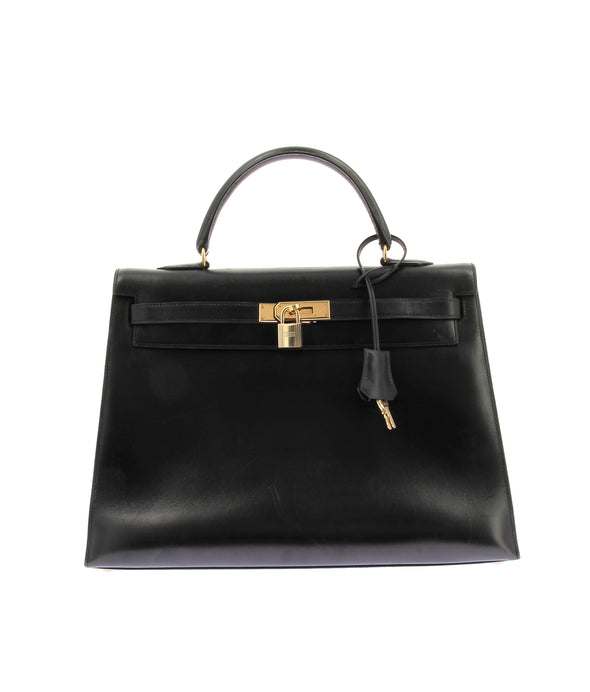 Sac à main en cuir "KELLY 32"