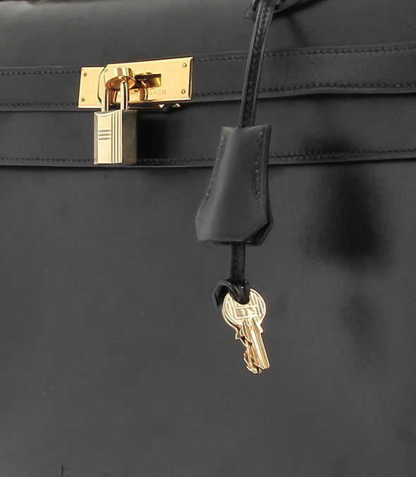 Sac à main en cuir "KELLY 32"