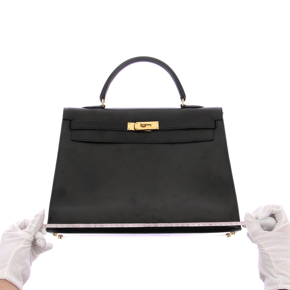 Sac à main en cuir "KELLY 32"
