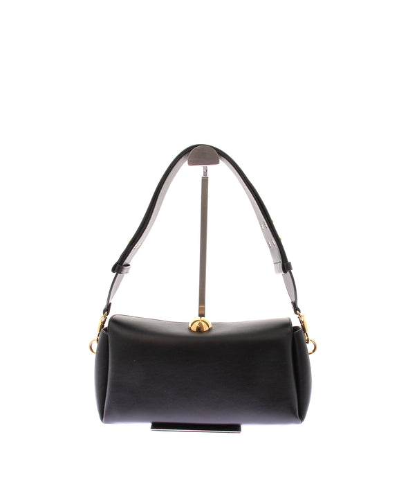 Sac à main "Carrousel" en cuir noir