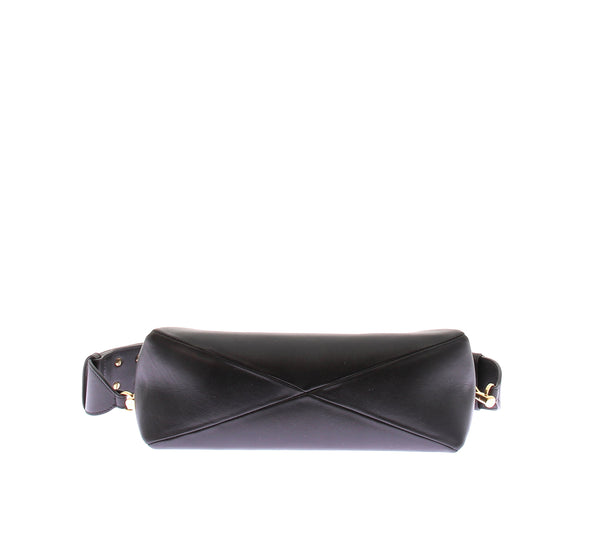 Sac à main "Carrousel" en cuir noir