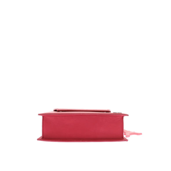 Sac à main rouge