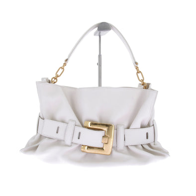 Sac "Anthem" en cuir blanc