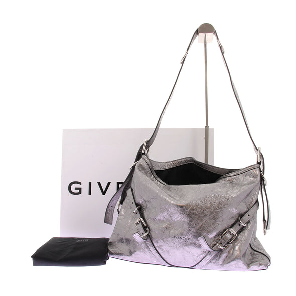 Sac "Voyou" argenté