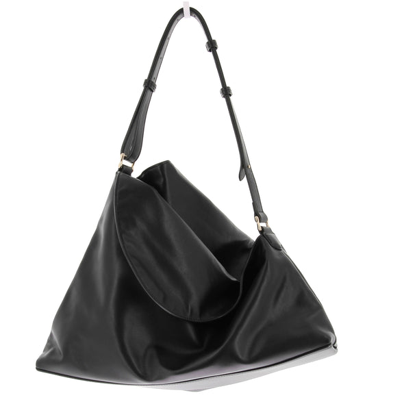 Sac en cuir noir