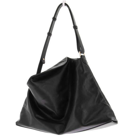 Sac en cuir noir