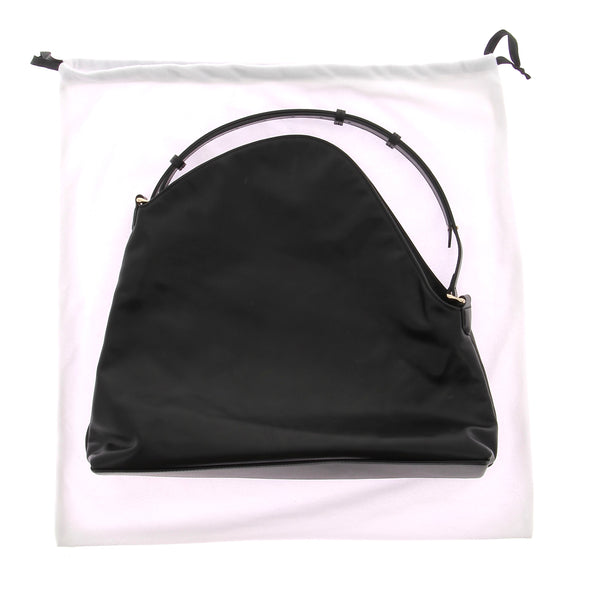 Sac en cuir noir