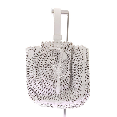 Sac seau blanc "Rose Marie"