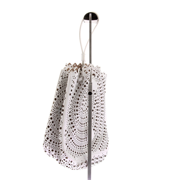 Sac seau blanc "Rose Marie"