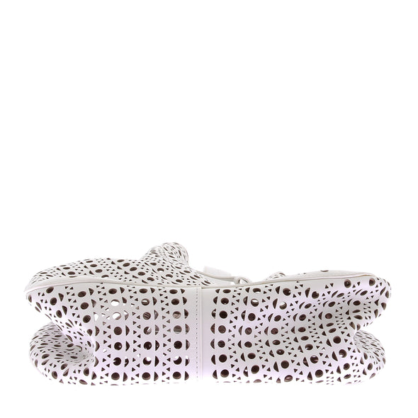 Sac seau blanc "Rose Marie"