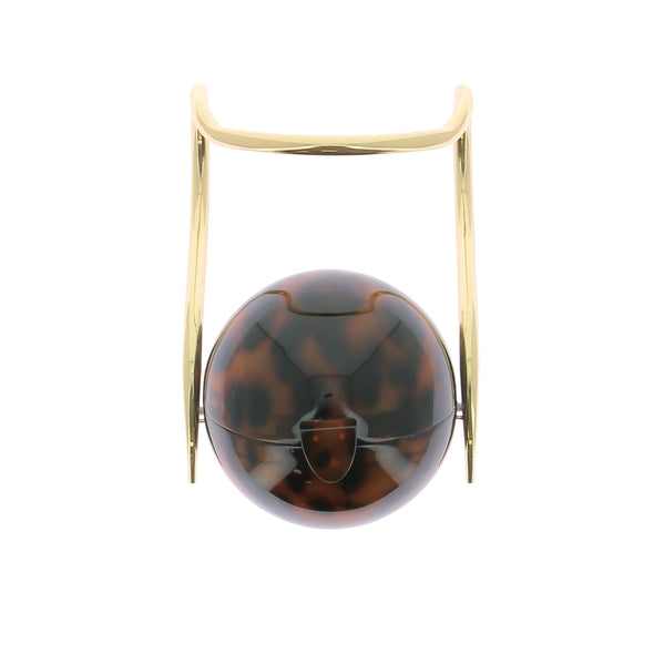 Sac à main rond écaille