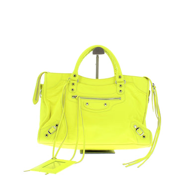 Sac à main jaune "City"