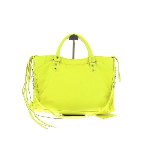 Sac à main jaune "City"