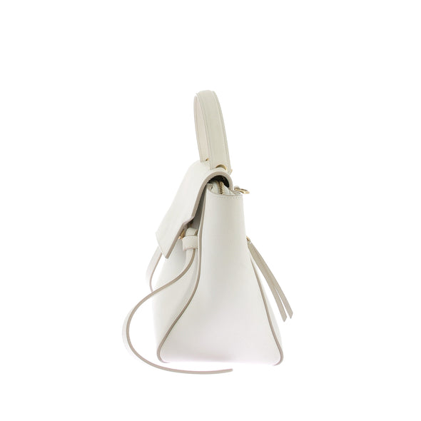 Sac à main blanc "Belt"